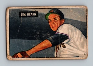 1951 Bowman #61 Jim Hearn LOW GRADE Vintage Baseball Card - Picture 1 of 2