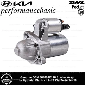 Genuine OEM 361002E120 Starter Assy for Hyundai Elantra 11-15 Kia Forte 14-16 - Picture 1 of 3