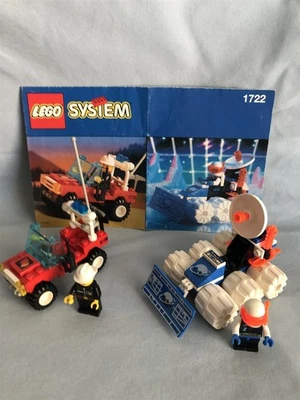 LEGO set 1722 Rescue / Ice Planet Combo Pack City VINTAGE 100% complete manual - Image 1 of 4