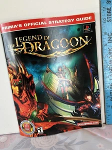 The Legend of Dragoon Prima’s Official Strategy Guide Sony PS1 Video Game 2000 - Picture 1 of 10
