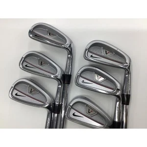 Nike Victory Red Forged Split Cavity Iron Set 6pcs 5-PW NS PRO 950GH Flex S - Picture 1 of 5