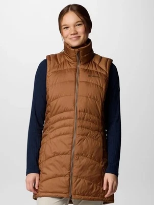 Chaleco acolchado largo para mujer Columbia (Karis Gale), grande Foto 1 de 4