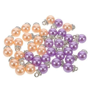  200 Pcs Imitation Pearl Christmas Balls Holiday Pendant Decorations - Picture 1 of 12