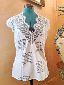 top donna bellissimi bianchi taglia SMALL - Foto 1 di 3