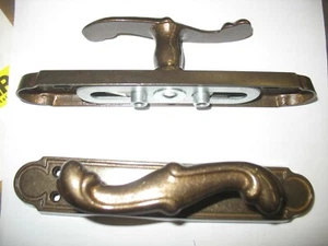 CREMONESE MANIGLIA FINESTRA BAROCCO OTTONE BRONZATO GIOCO EZ - Foto 1 di 1