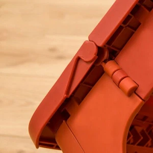 Folding Step Stool Plastic Height Premium Heavy Duty Foldable Stools for Adults - Zdjęcie 1 z 13