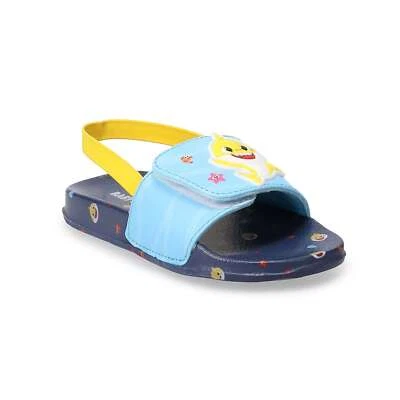 Baby Shark Sandals Flip Flop Shoes Toddler Boys' Slide 5 6 7 8 9 10 NWT Pinkfong - Image 1 of 4