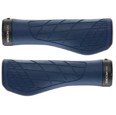 Ergon GA3 Gel Ergonomic Bike Lock-On MTB Grips Nerve Comfort Pick Size &Color - Image 1 of 4