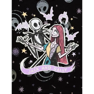 The Nightmare Before Christmas Girls Graphic Fleece Sweatshirt Medium - Picture 1 of 3