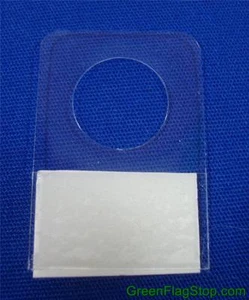 Hole Style Hang Tab with Adhesive Hook Style (3/8") Merchandise Price Tags - Picture 1 of 1