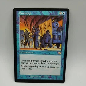 Embargo x1 - Máscaras Mercadianas - Magic The Gathering - Casi Como Nuevas  - Imagen 1 de 5