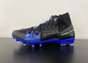 Scarpe da calcio Under Armour C1N MC nere blu 3021190-004 taglia 8,5 - Foto 1 di 6