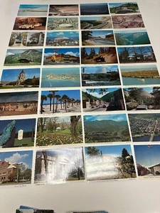 Lot of 32 Postcards UT MN VA NM ID CO VINTAGE Souvenir Post Card 1950s-1980s LWZ - Picture 1 of 24