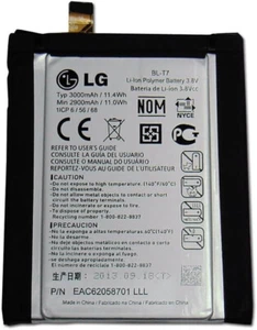 OEM LG Replacement Phone Battery BL-T7 G2 LS980 (Sprint) VS980 (Verizon) 3000mAh - Picture 1 of 1