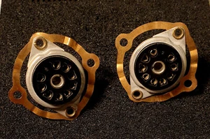 2 SUPPORTS NOVAL ANTI-MICROPHONIQUES POUR CHASSIS - Picture 1 of 2