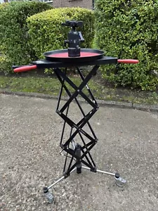 Treppiede MULTITEC supporto studio ritratto con sgancio rapido e testa manfrotto usato - Foto 1 di 7