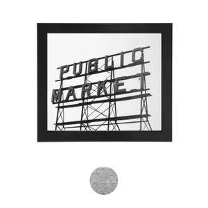 ArtToFrames 22 x 35" Modern Custom Picture Poster Frame 1.25" Wide A35QM - Picture 1 of 8