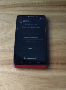 Smartphone Motorola XT1080M Droid Maxx Android Rojo - Repuestos y Reparación - Imagen 1 de 3