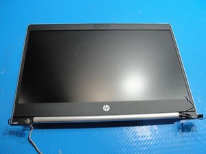 HP ProBook 440 G7 14" Genuine Matte FHD LCD Screen Complete Assembly Silver - Picture 1 of 5