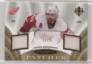 2008-09 Ultimate Collection Jersey /25 Henrik Zetterberg #UJ-HZ Patch