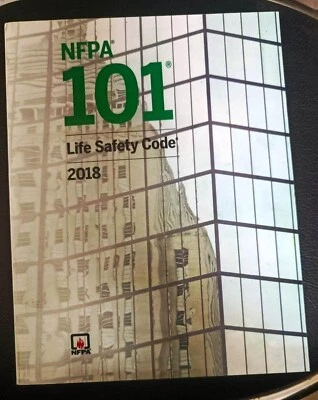NFPA 101 Life Safety Code 2018 Paperback Free Shipping Nationwide
