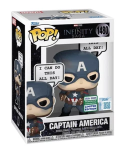 Captain America Funko POP WonderCon 2025 Convention Exclusive 1480 - Picture 1 of 1