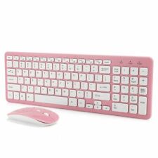 Wireless Mouse Keyboard Set Office Gaming for Notebook Computer 3-Speed Receiver