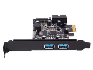 Tarjeta de expansión Silverstone EC04-E doble puerto USB3.0 PCI-Express - Imagen 1 de 5