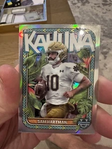 2023 Bowman University Chrome - The Big Kahuna #TBK-18 Sam Hartman (RC) - Picture 1 of 4