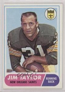 1968 Topps Jim Taylor #160 HOF