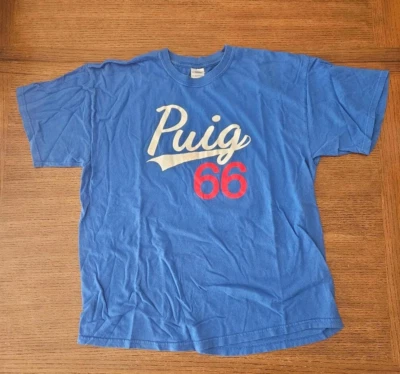 Yasiel Puig T Shirt Los Angeles LA Dodgers #66 XL - Image 1 of 2