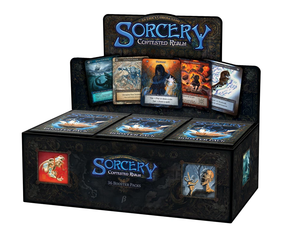 Sorcery TCG: Contested Realm: BETA - Booster Display Box (36 Packs) EN new OVP - Bild 1 von 1