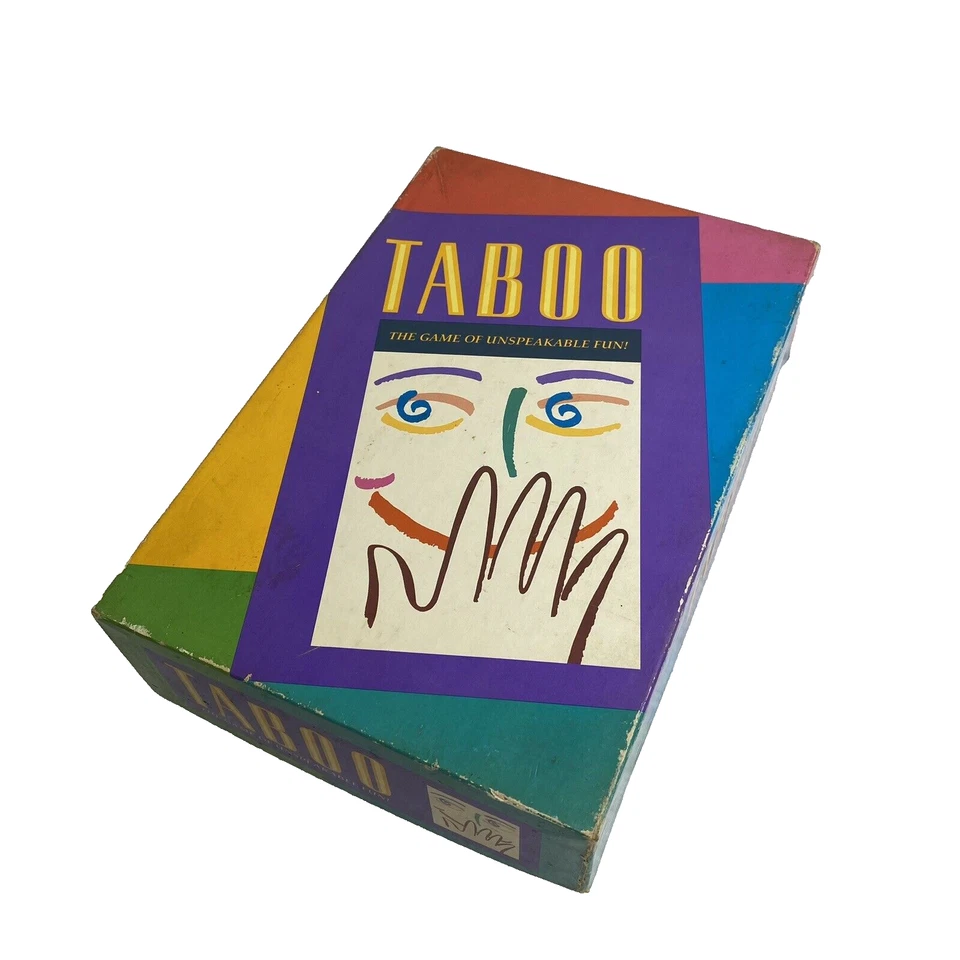 Vintage 1989 TABOO Board Game Milton Bradley "The Game of Unspeakable Fun!" - Image 1 of 4