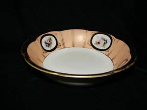 Antiguo cuenco de porcelana Art Deco Noritake verde marca M en el fondo del cuenco - Imagen 1 de 4