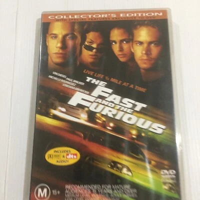Fast And The Furious, The  (DVD, 2001) Collectors Edition - Image 1 of 4