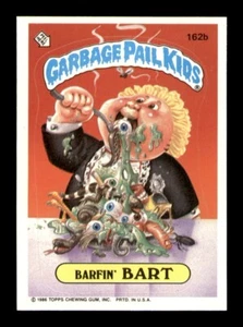 Barfin' Bart #162b MINT 1986 Garbage Pail Kids Series 4 ~Combined Ship~ - Picture 1 of 2