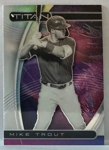 2021 Panini Chronicles Titan HOLO PRIZM #16 Mike Trout   M10 - Picture 1 of 1