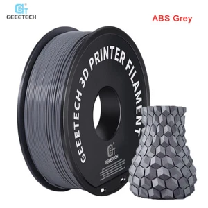 Filamento de impresora 3D Geeetech ABS gris 1,75 mm 1 kg/rollo filamento duradero fuerte EE. UU. - Imagen 1 de 9