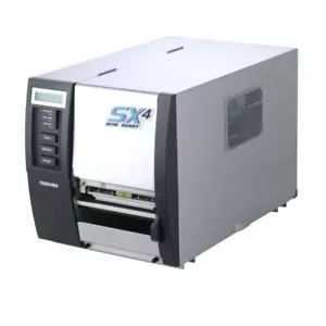 TOSHIBA B-SX4T-GS20-QM-R PARALLEL/SERIAL INDUSTRIAL FAST THERMAL LABEL PRINTER - Picture 1 of 5