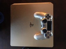 Sony PlayStation 4 Slim Limited Edition 1TB Gaming Console - Gold + extras