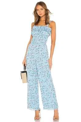 Mono Tularosa Ellie en Corsé Azul Carolina Floral Volantes Talla XL Foto 1 de 3