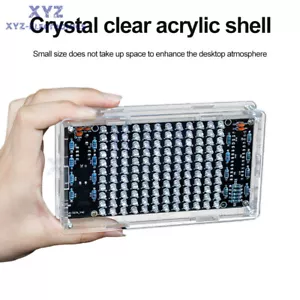 LED Musik Spektrum Kit Sprachsteuerung Dynamischer Punkt Matrix Spektrum Bildschirm Zum Selbermachen 5 V - Bild 1 von 14