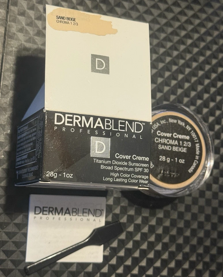 Dermablend профессиональный чехол крем SPF 30 - 1 унц - песок бежевый - новый - Изображение 1 из 1