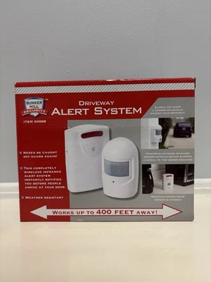 Battery Operated Wireless Driveway Alarm Alert Security System Bunker Hill 93068 - Image 1 of 3