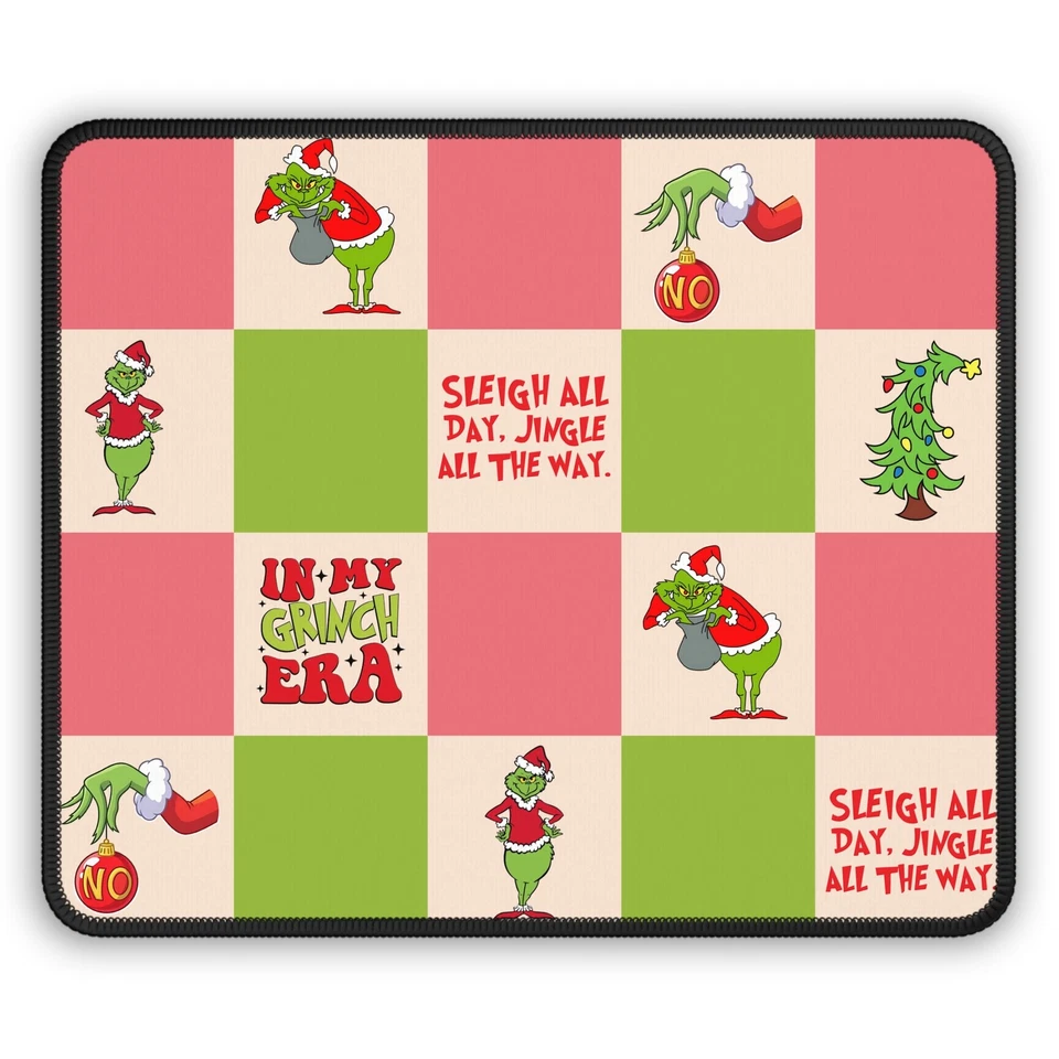 Christmas Gaming Mouse Pad, Cute Design, Gamer Gift, Desk Accessory- 9x7 in - Image 1 of 1