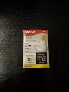New in Box Satco S3215 40W 120V 300lm Reflector Intermediate Base R14 Light Bulb - Picture 1 of 11