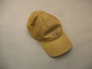 Gorra de béisbol Carhartt talla única para hombre beige logotipo de lona cómoda trabajo 10U - Imagen 1 de 7
