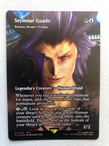 Mtg Carte Magic Final Fantasy Seymour Guado Kinnan Bonder Prodigy FOIL Eng NM - Bild 1 von 3