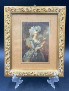 Quadro miniatura rettangolare ritratto della donna Nobile Maria Antonietta - Foto 1 di 2