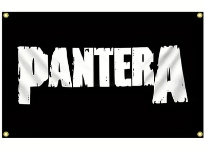 Pantera Tapestry Banner Approx 3×5 Ft (35"×59") Fabric Poster Flag With Grommets - Image 1 of 4